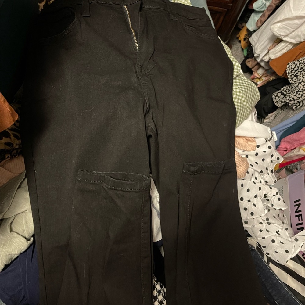 Judy blue skinny high rise black jeans size 13 nwt